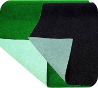 Rasenteppich mit Noppen als Copon 100 x 200 cm Grün/Anthrazit